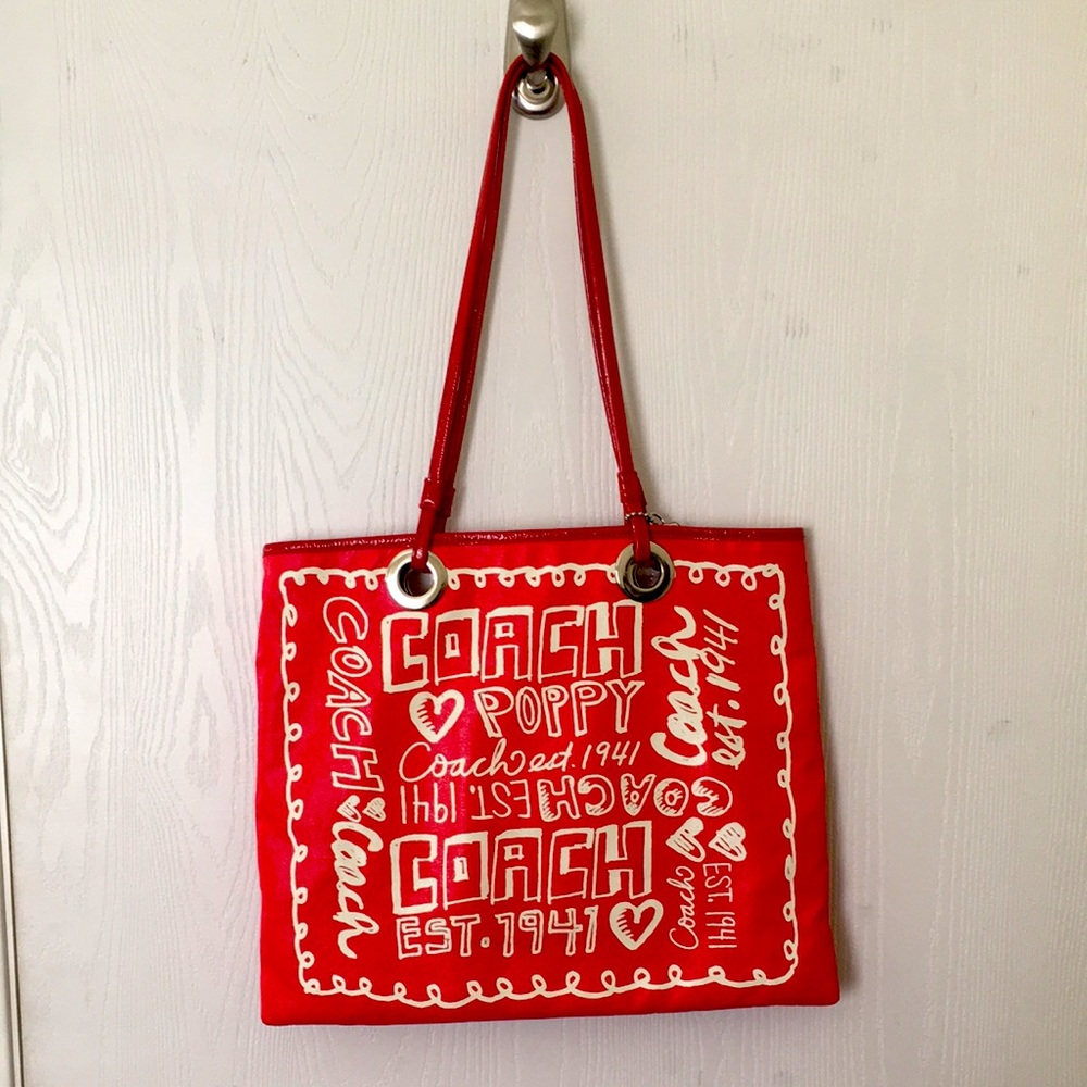 Coach Poppy Evie tote